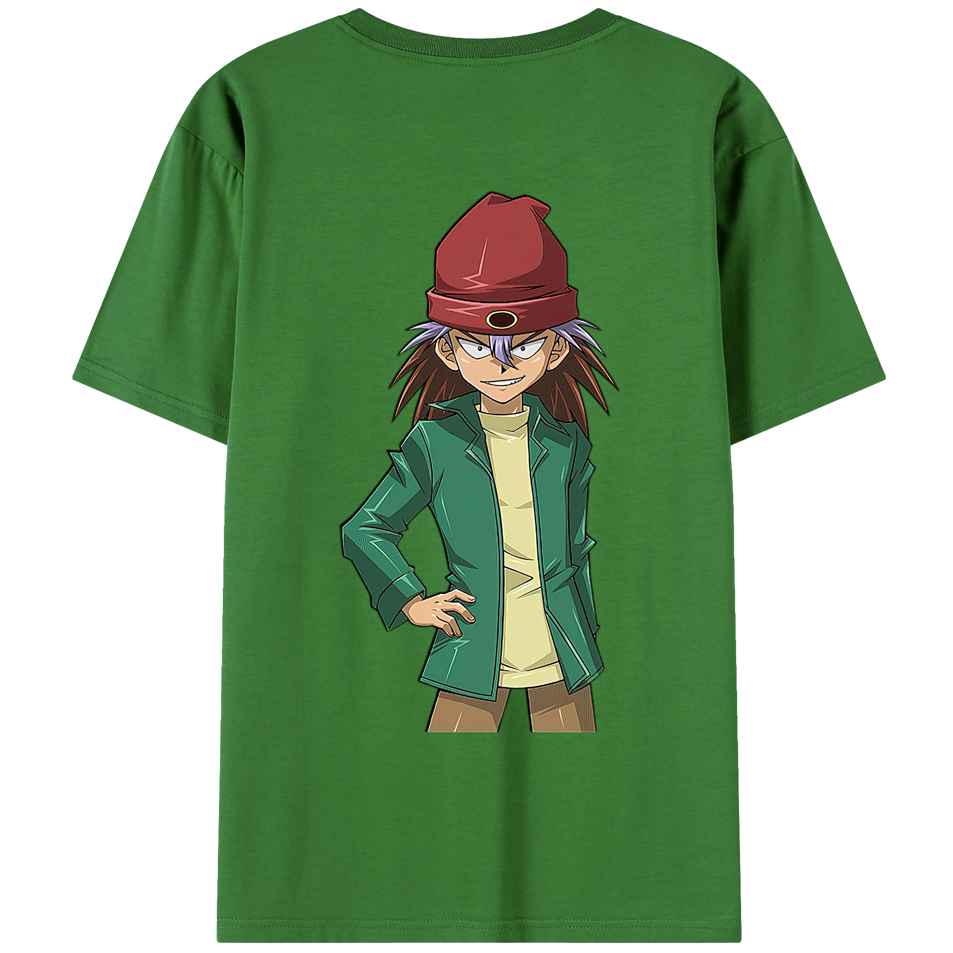 （画像用） 遊☆戯☆王 Yu-Gi-Oh! レディース半袖Tシャツ(バックプリント)